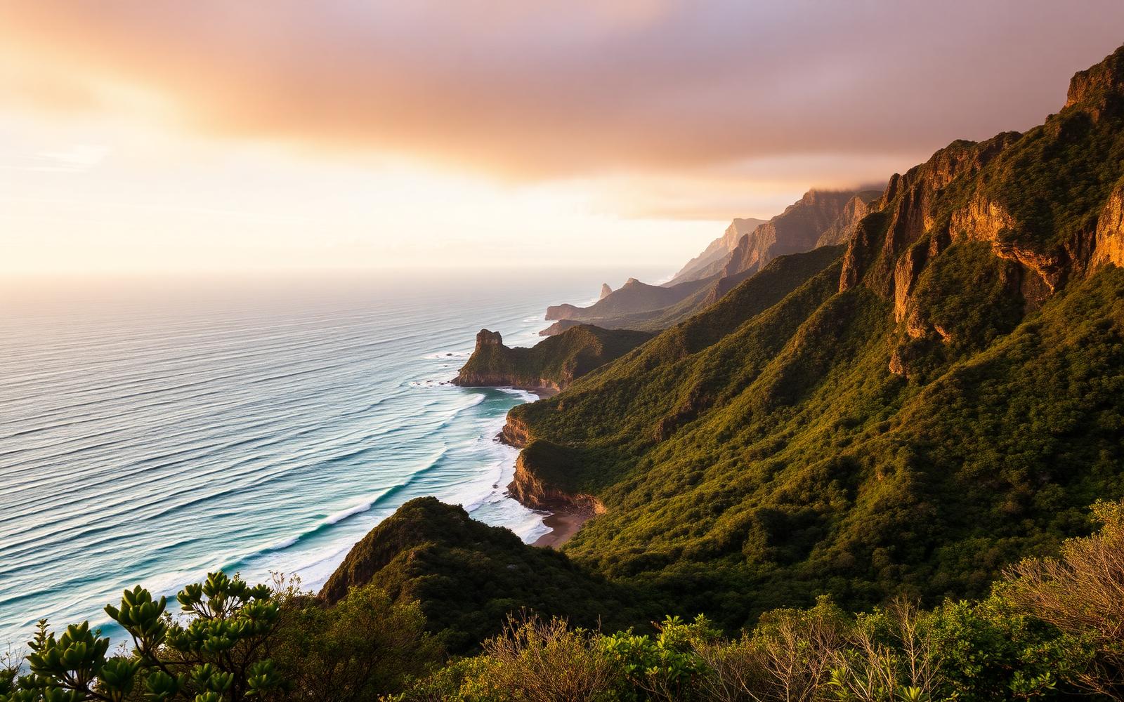Tsitsikamma coastline along the Garden Route