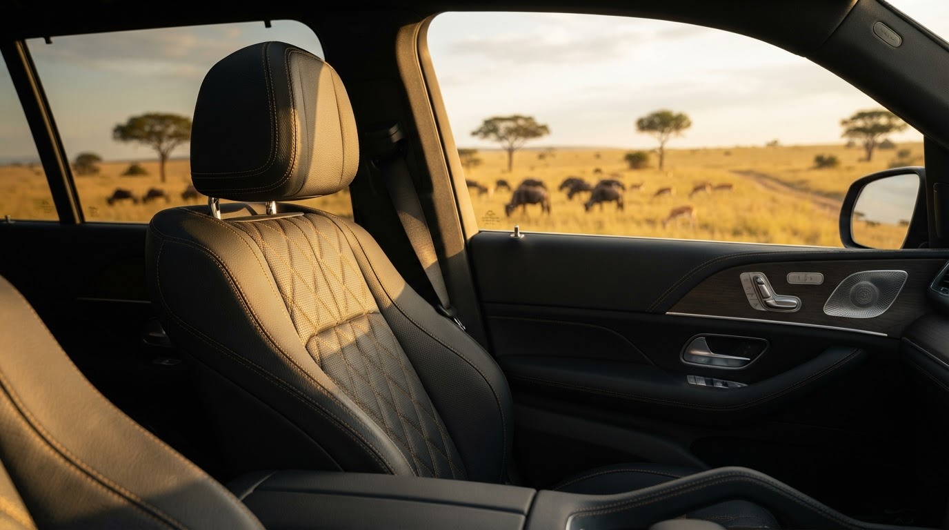 Air-conditioned private transfer vehicle by Capital Xperience for Ukutula